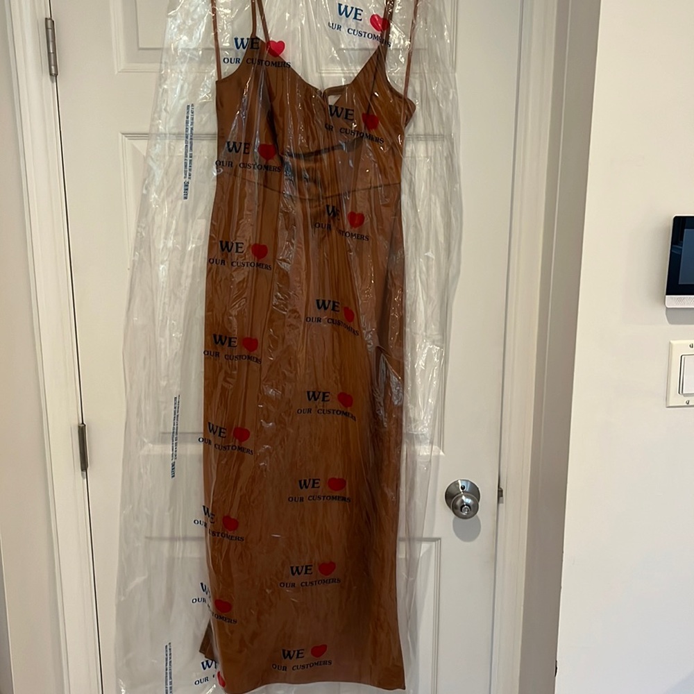 Cali Satin Charmeuse Dress